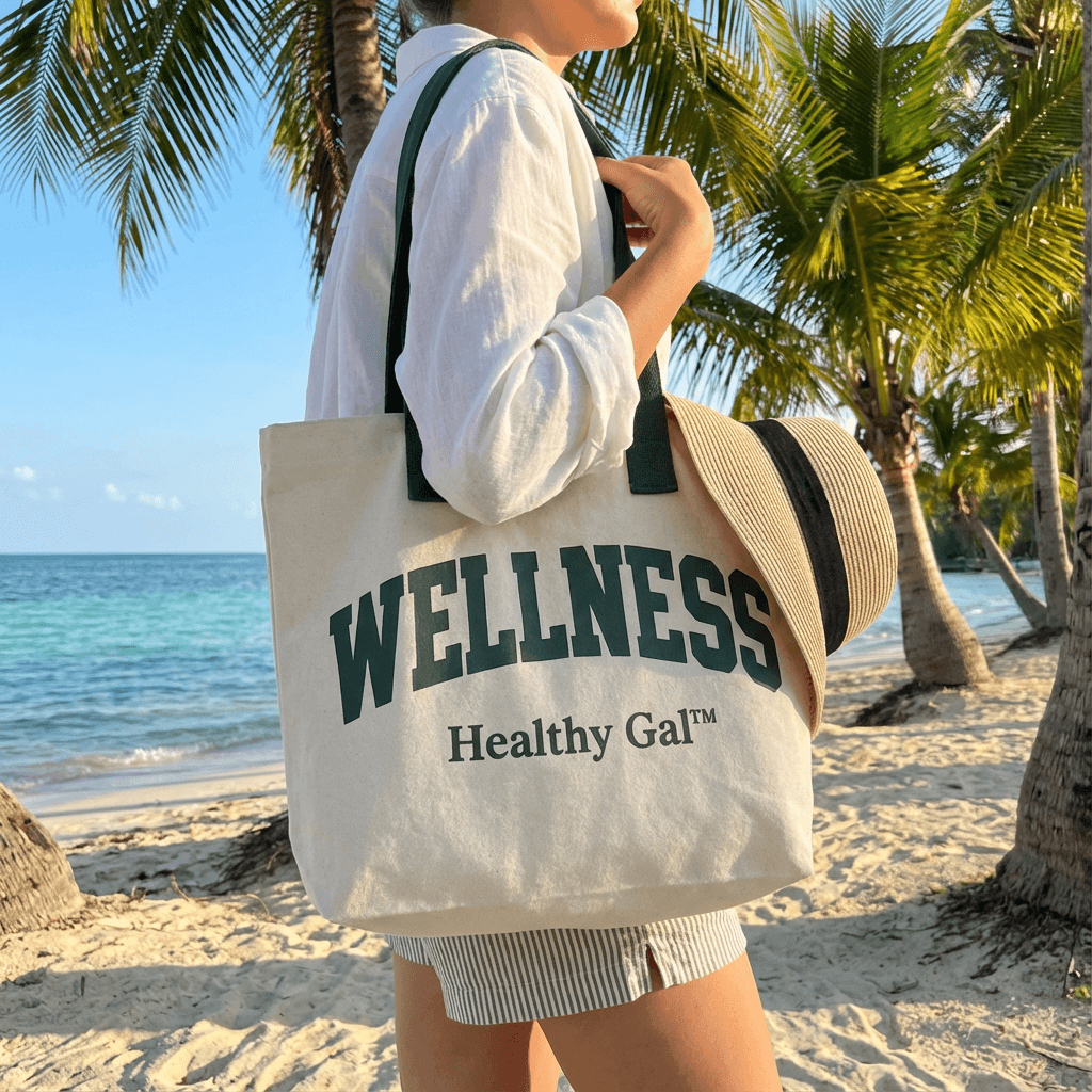 The Wellness Club Tote | Cream