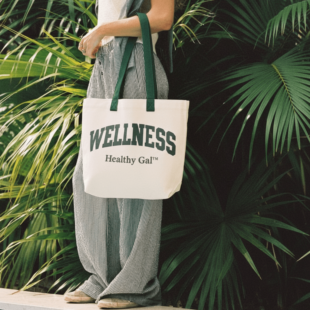 The Wellness Club Tote | Cream