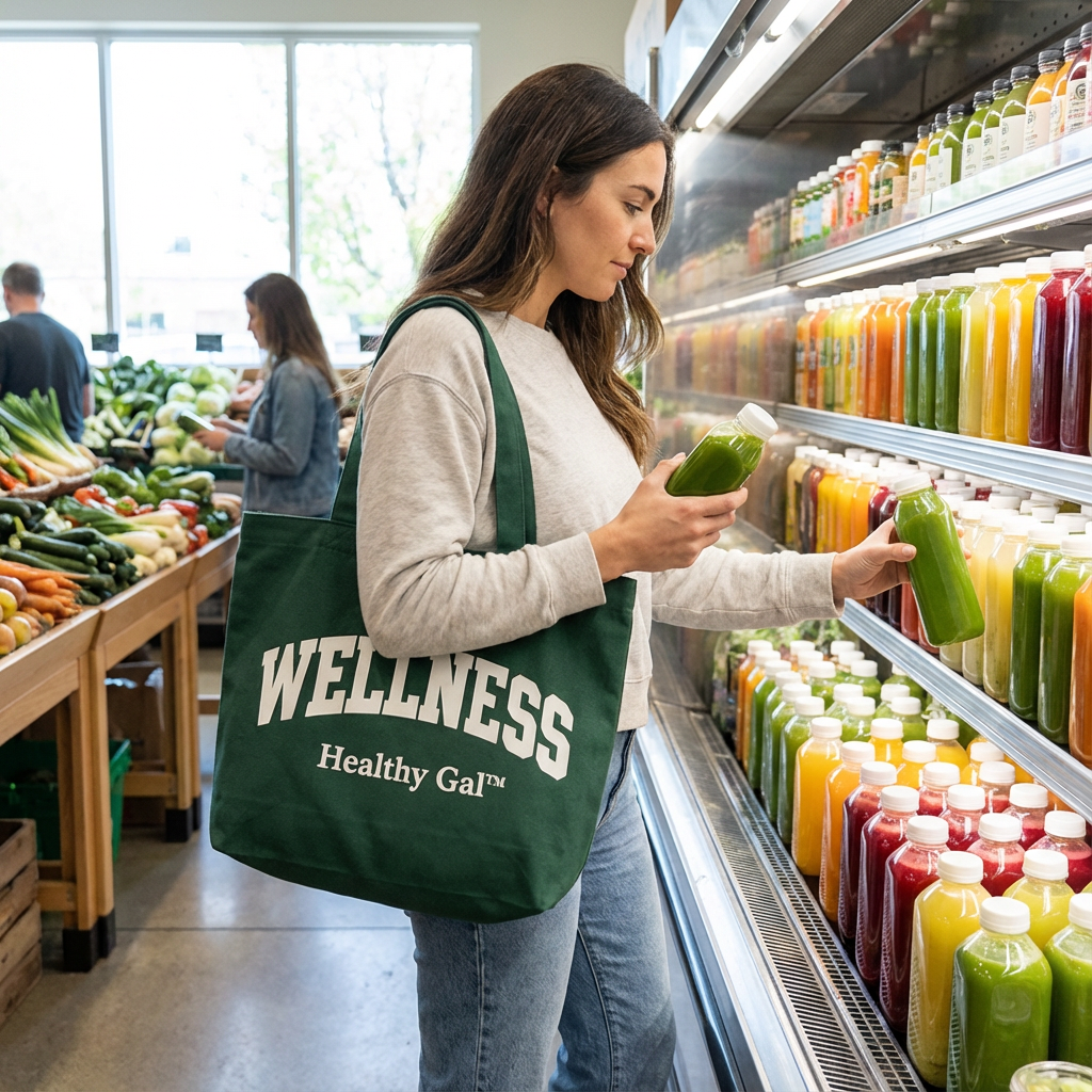 The Wellness Club Tote | Forest