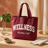 The Wellness Club Tote  | Crimson
