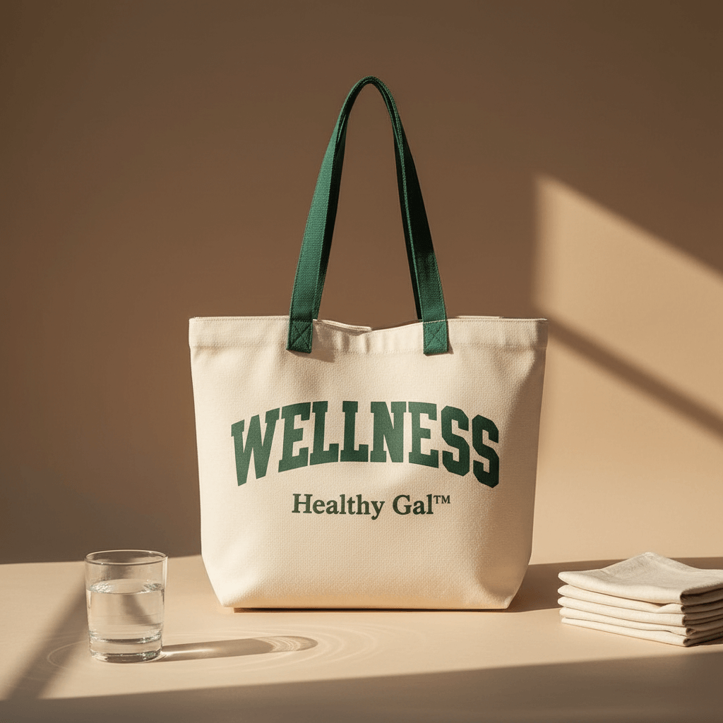 The Wellness Club Tote | Cream