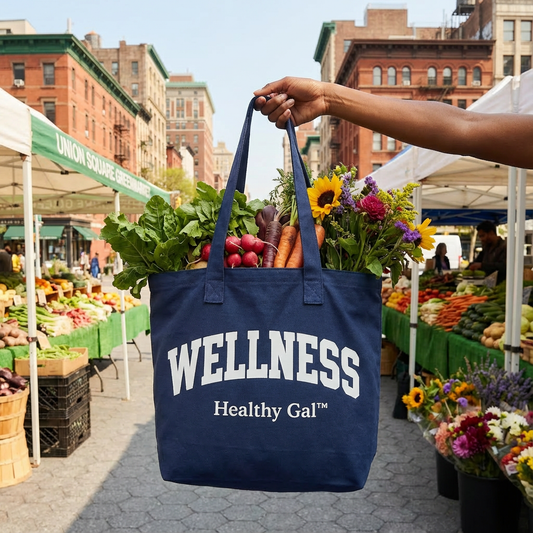 The Wellness Club Tote | Navy